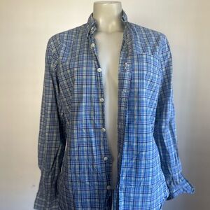 Ralph Lauren Blue Plaid Women's Jacket S